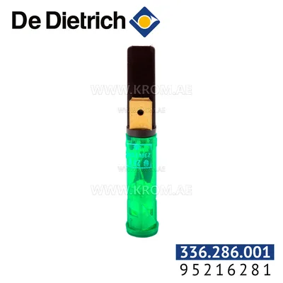 De Dietrich 95216281 green round indicator