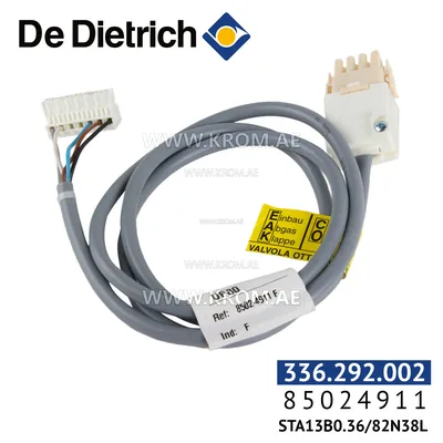 De Dietrich 85024911 damper electrical circuit STA13B0.36/82N38L