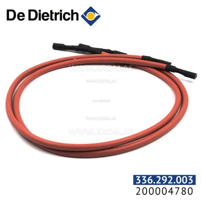 De Dietrich Ignition Cable 200004780, 550 mm length (x2), 200004780