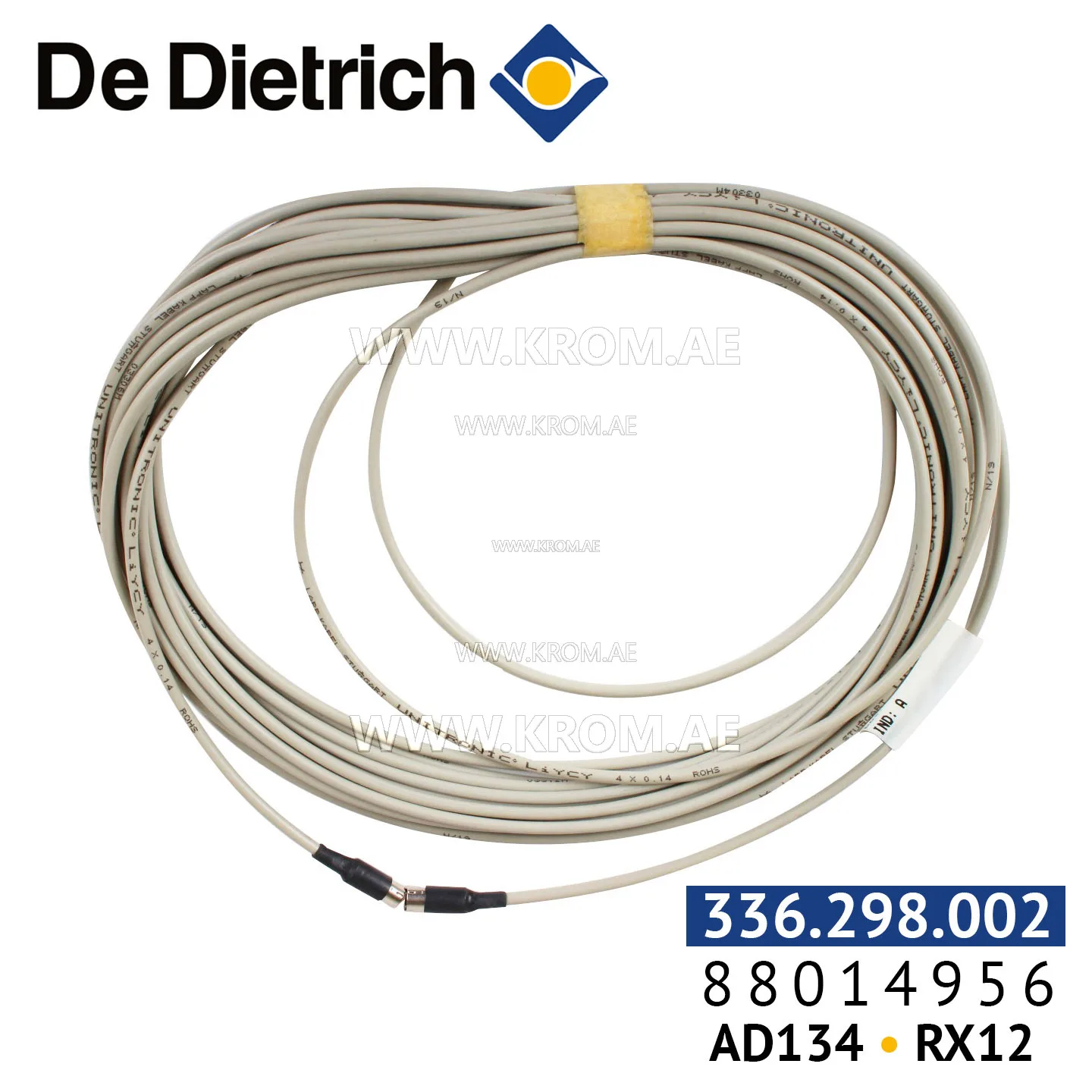 De Dietrich 88014956 cable RX12 12m