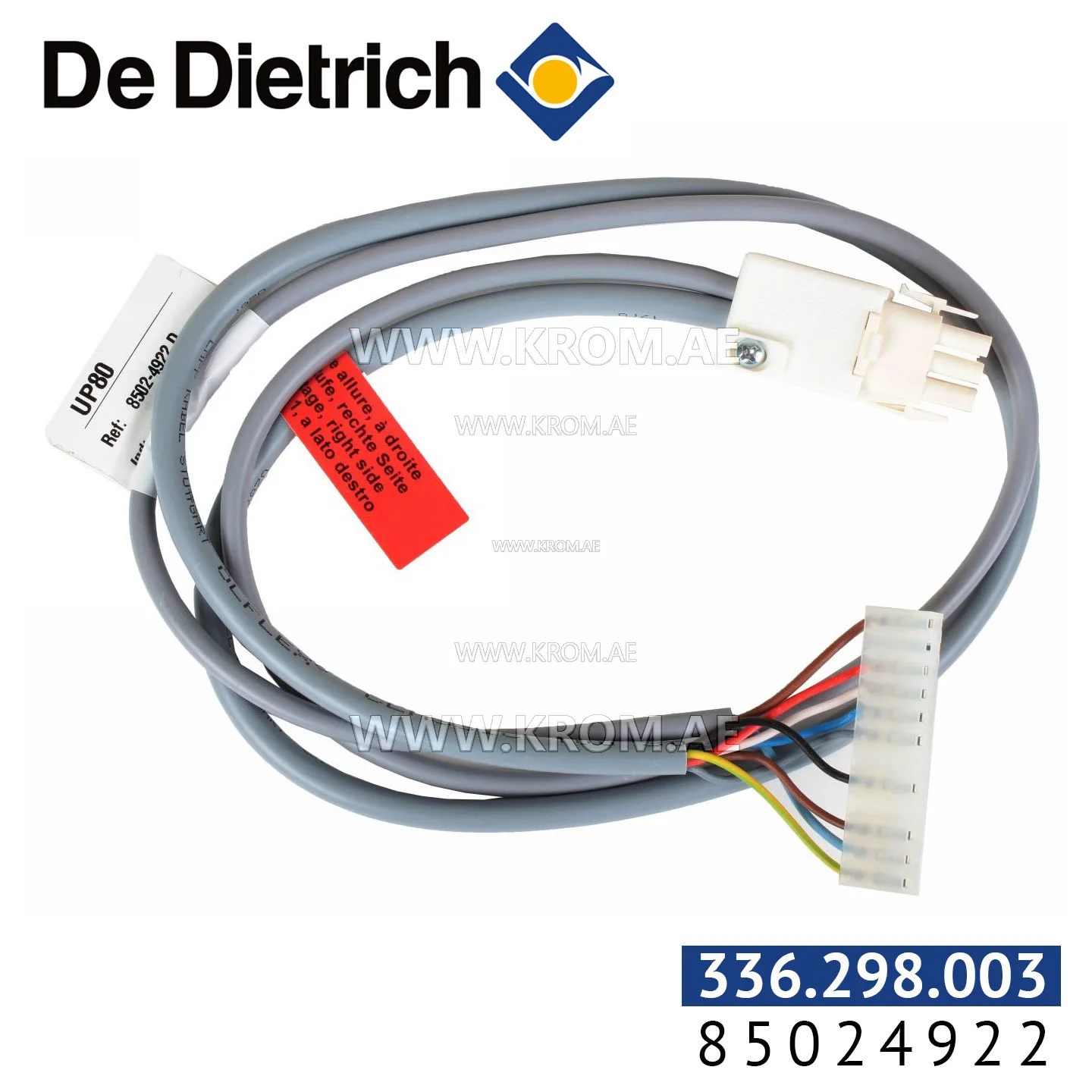 De Dietrich 85024922 control panel wires
