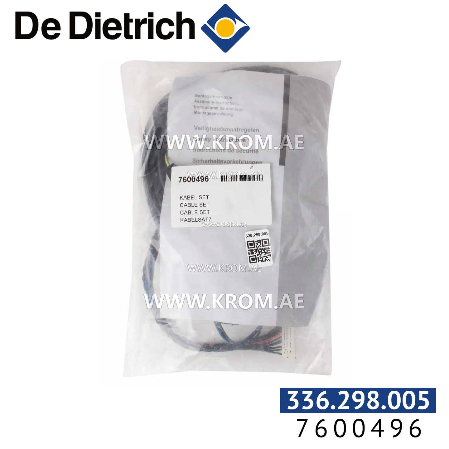 De Dietrich 7600496 cables