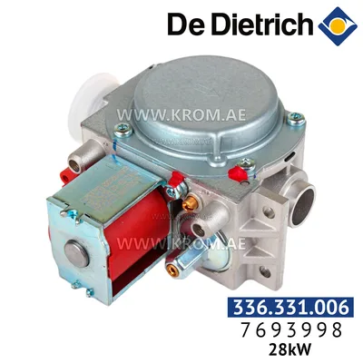 De Dietrich 7693998 gas valve 28 kW