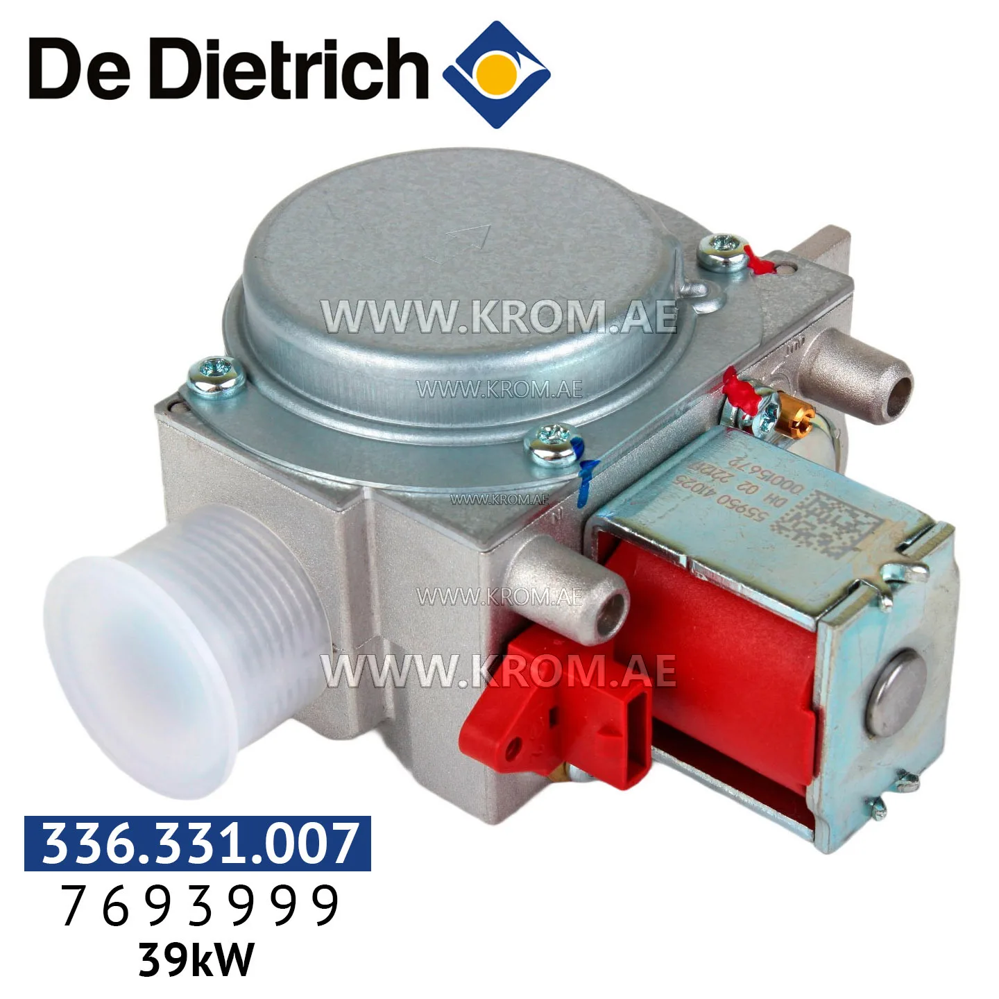 De Dietrich 7693999 gas valve 39 kW