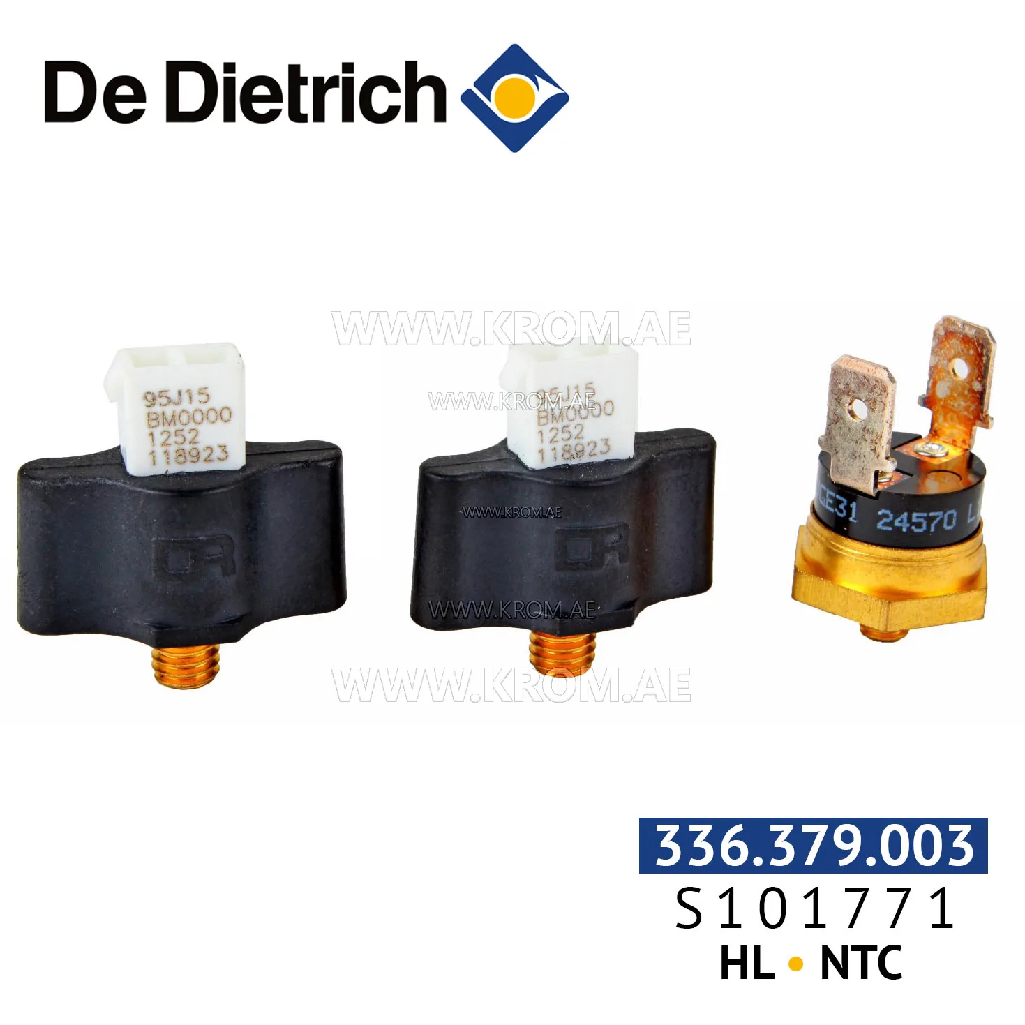 De Dietrich S101771 a serie di sensori (HL/NTC)
