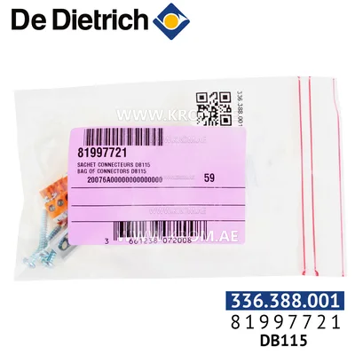 De Dietrich 81997721 bag of connectors DB115
