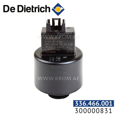 De Dietrich 300000831 electronic manometer HUBA 505 G3/8"