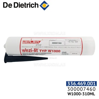 De Dietrich 300007460 sealant Wezilit W1000-310ML