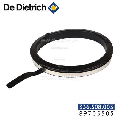 De Dietrich 89705505 set: gasket 3/8" + retainer ring