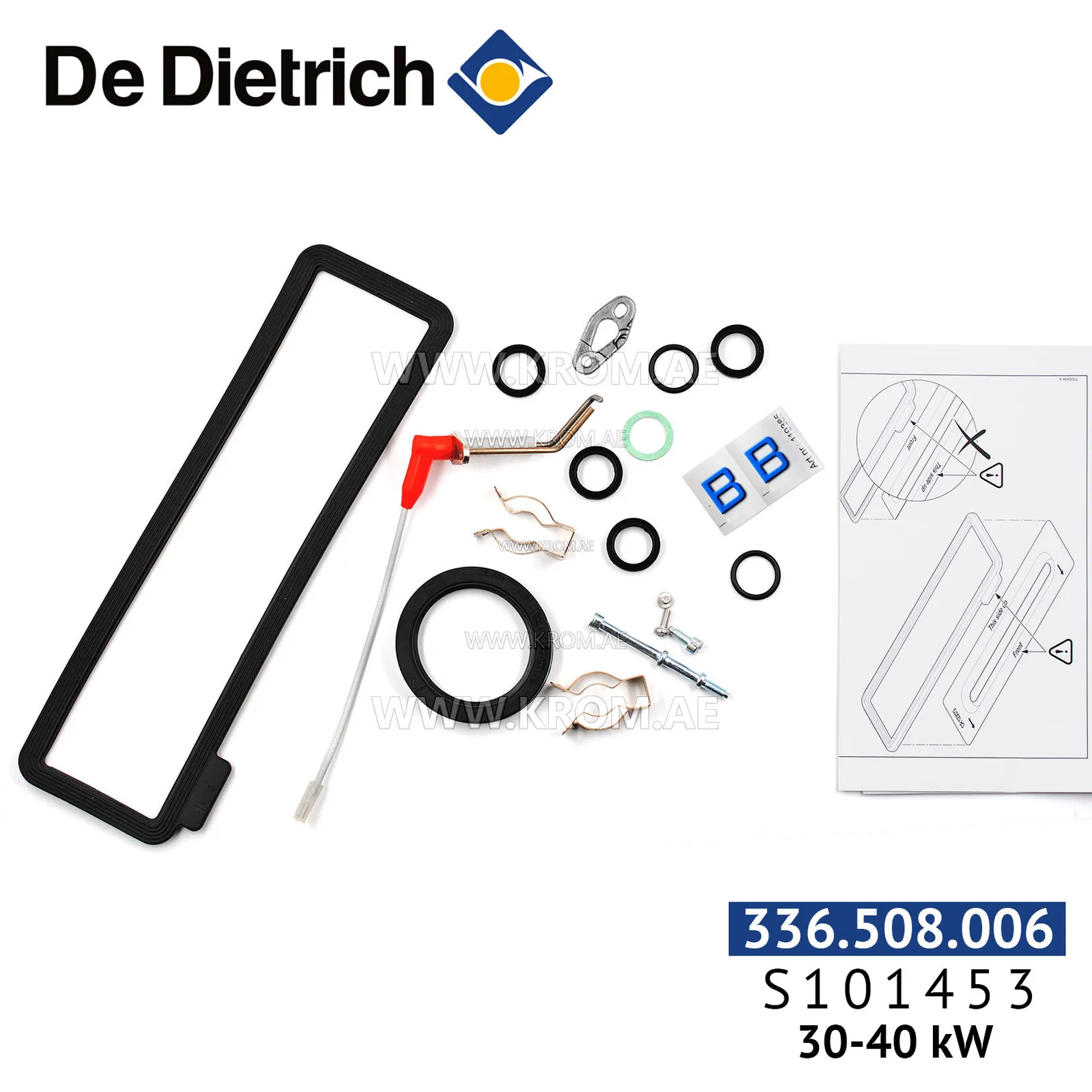 De Dietrich S101453 service set 40kW