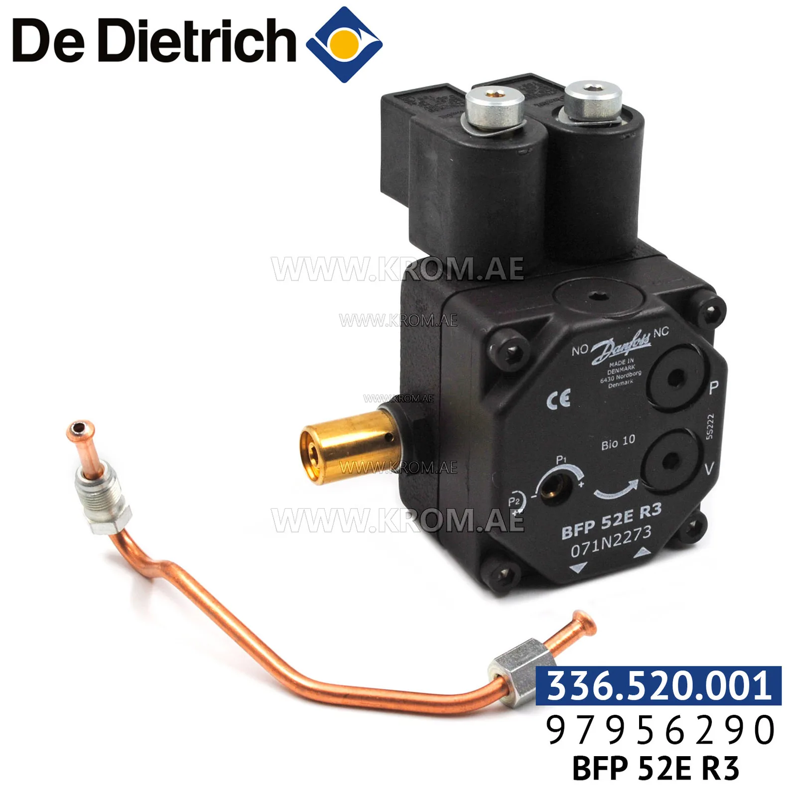 De Dietrich 97956290 oil pump BFP 52E R3