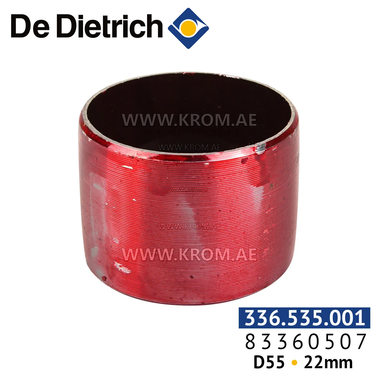 De Dietrich 83360507 nipple steel 55.22 paint