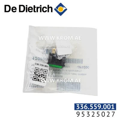 De Dietrich 95325027 On/off green illuminated bipolar switch