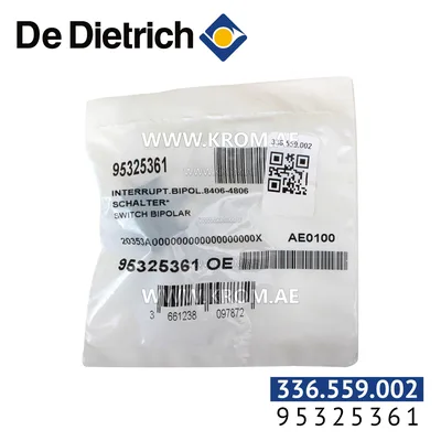 De Dietrich 95325361 bipolar switch