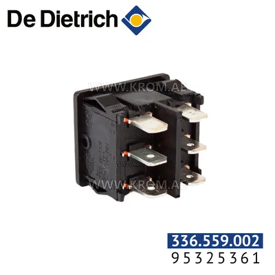 De Dietrich 95325361 bipolar switch