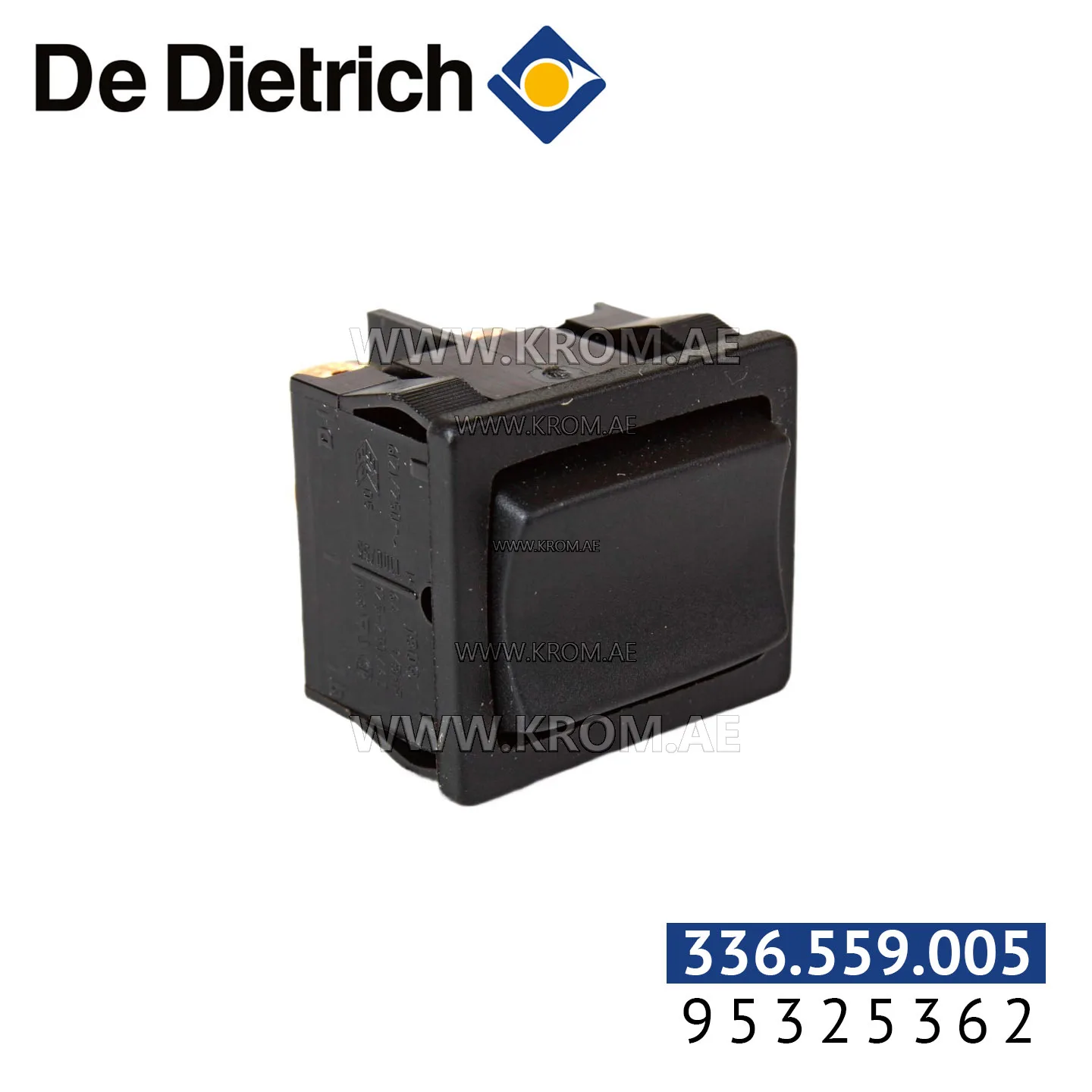 De Dietrich 95325362 bipolar momentary switch