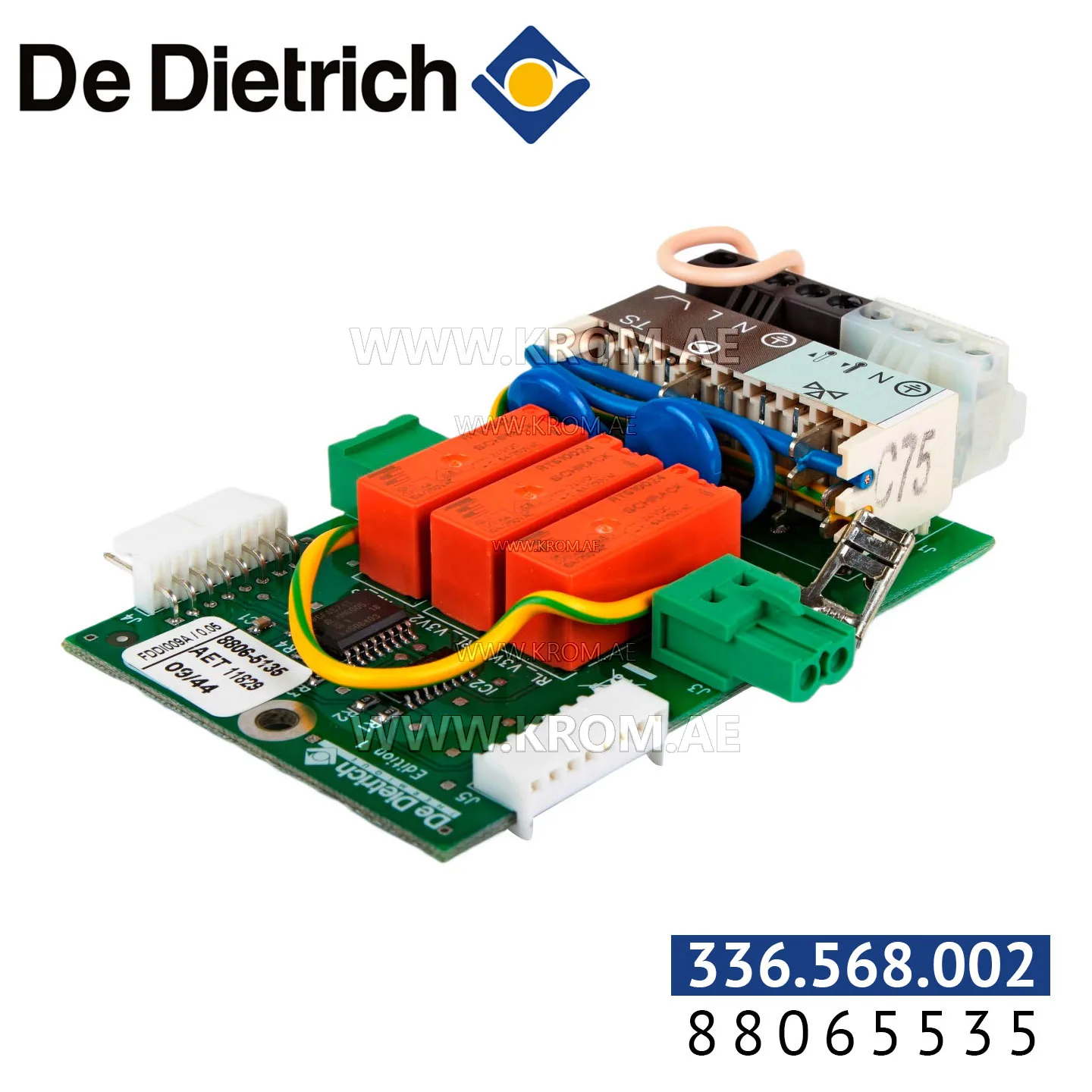 De Dietrich 88065535 Diematic 3 valve option card