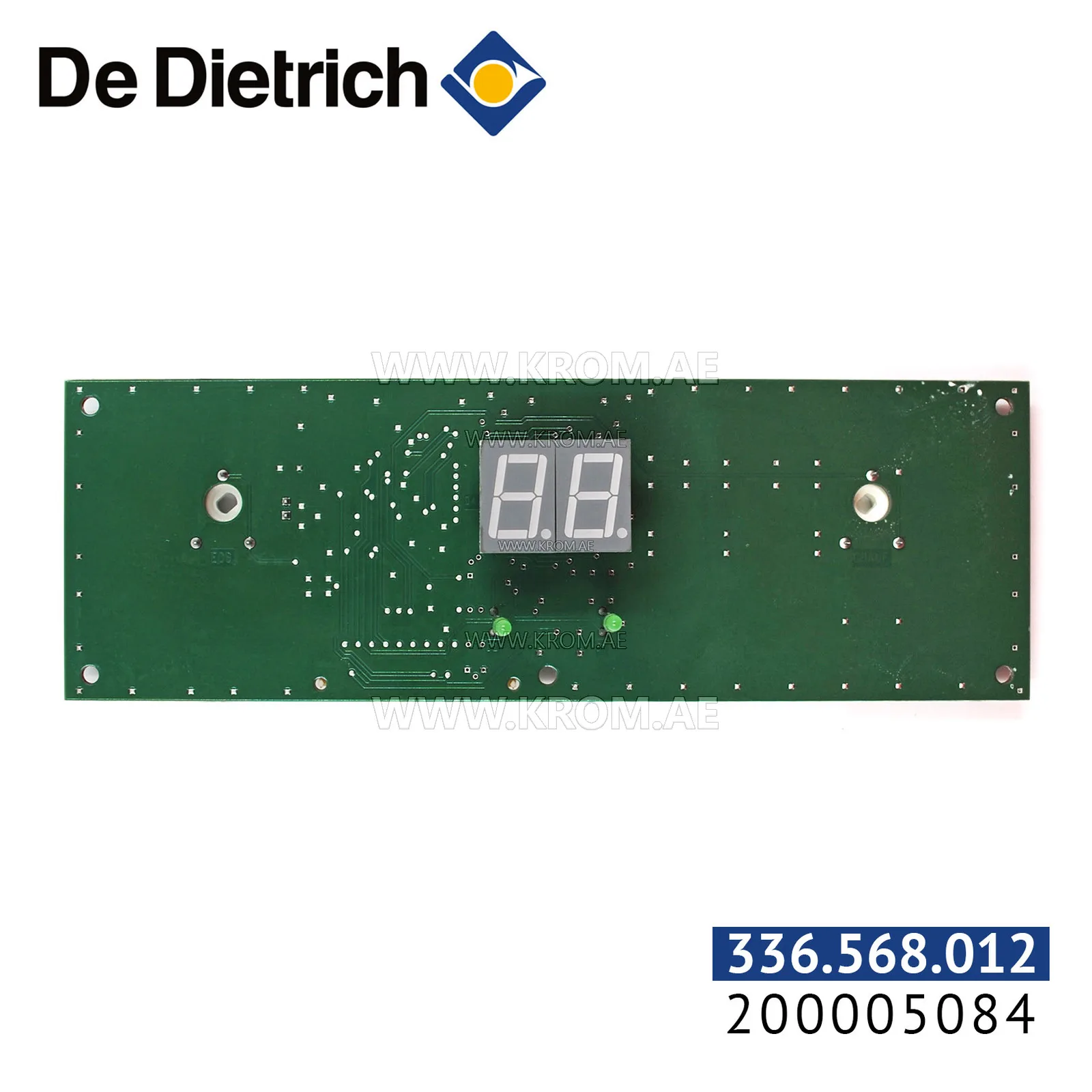 De Dietrich 200005084 UC base B2 TA display board