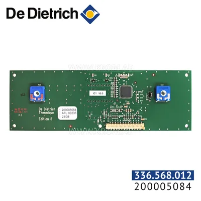 De Dietrich 200005084 UC base B2 TA display board