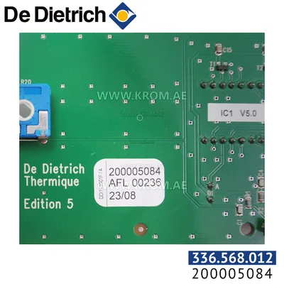 De Dietrich 200005084 UC base B2 TA display board