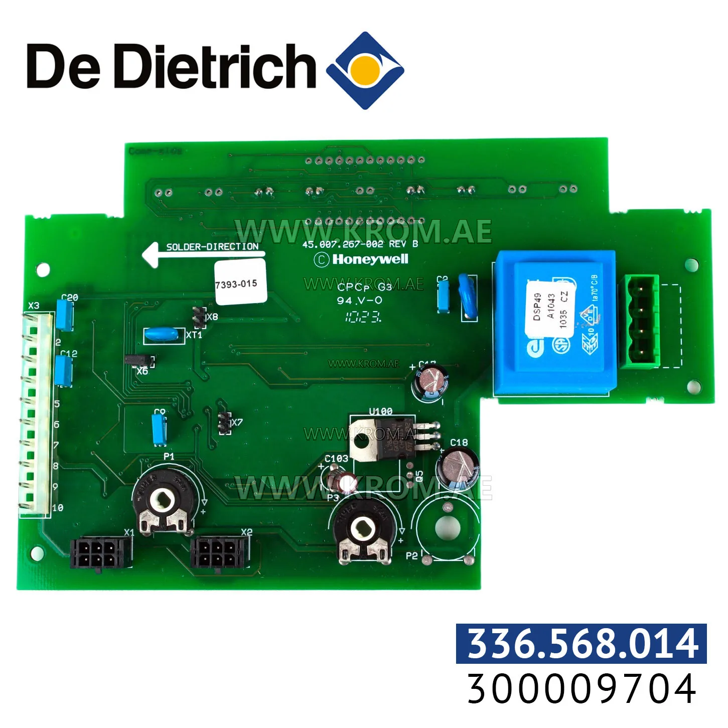 De Dietrich 300009704 PCB (control board)