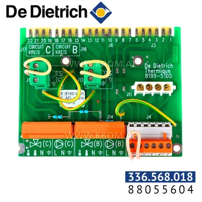 De Dietrich 88055604 DELTA T supply board