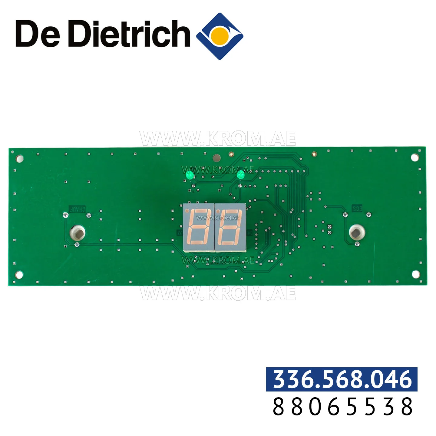 De Dietrich 88065538 UC base GT120 tested board