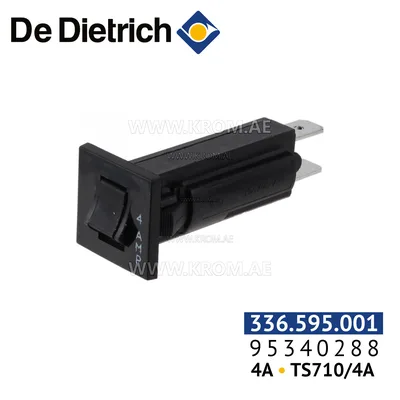 De Dietrich 95340288 circuit breaker 4A TS710/4A