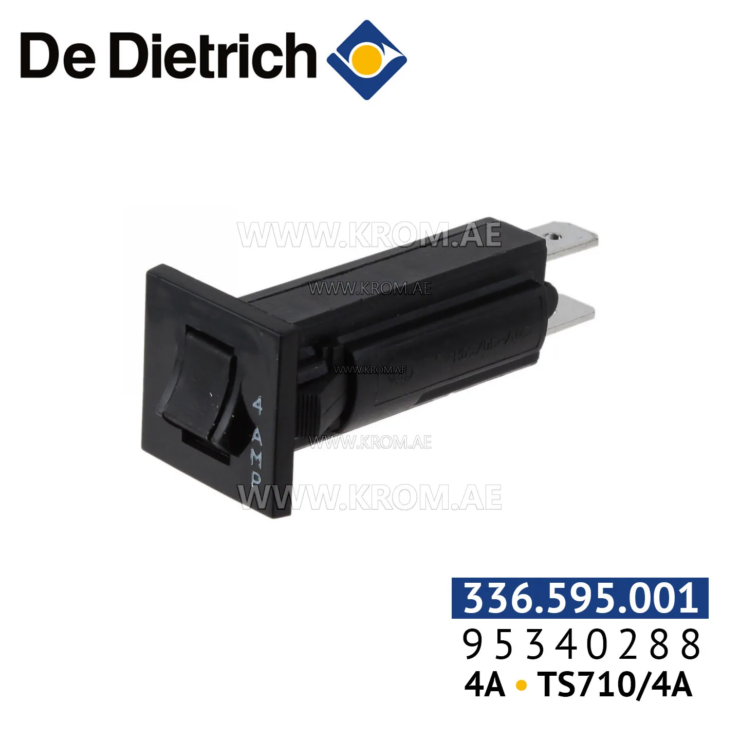 De Dietrich 95340288 circuit breaker 4A TS710/4A