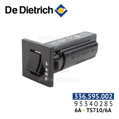 De Dietrich 95340285 circuit breaker 6A TS710/6A