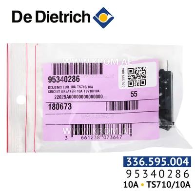 De Dietrich 95340286 circuit breaker 10A TS710/10A