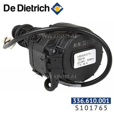 De Dietrich S101765 actuator with 3-way valve