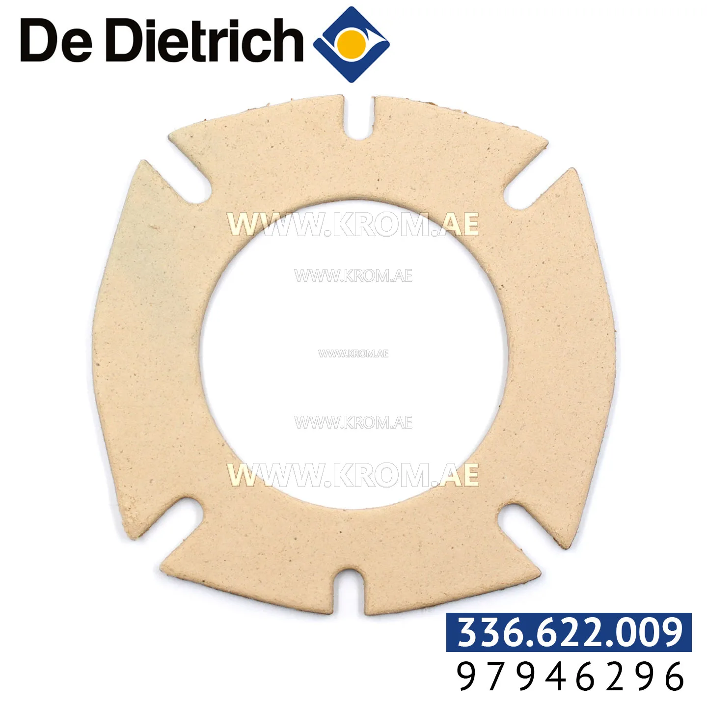 De Dietrich 97946296 gasket D170/100.8X5