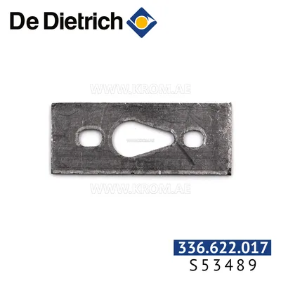 De Dietrich S53489 sealing plate for the ignition electrode