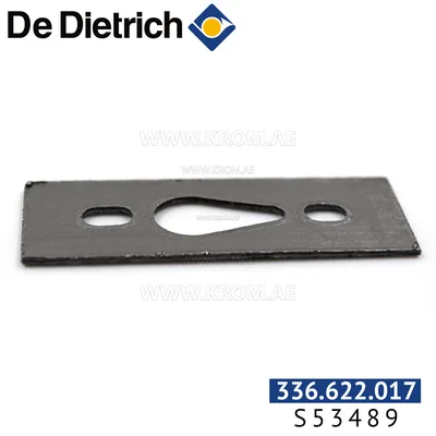 De Dietrich S53489 sealing plate for the ignition electrode