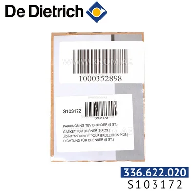 De Dietrich S103172 burner sealing