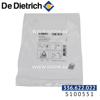 De Dietrich S100551 burner gasket