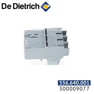 De Dietrich 300009077 RAST 5 connector 3-pin Auxiliary pump