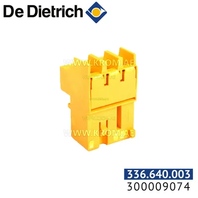 De Dietrich 300009074 3 pin connector A pump/SV