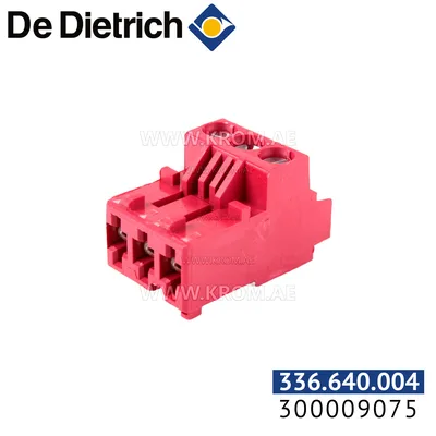 De Dietrich 300009075 3 pin connector fitted Power supply