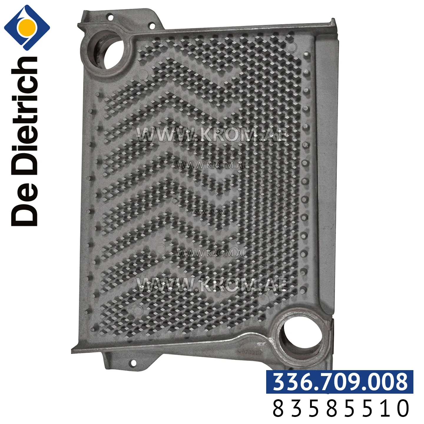 De Dietrich 83585510 complete right-hand side section