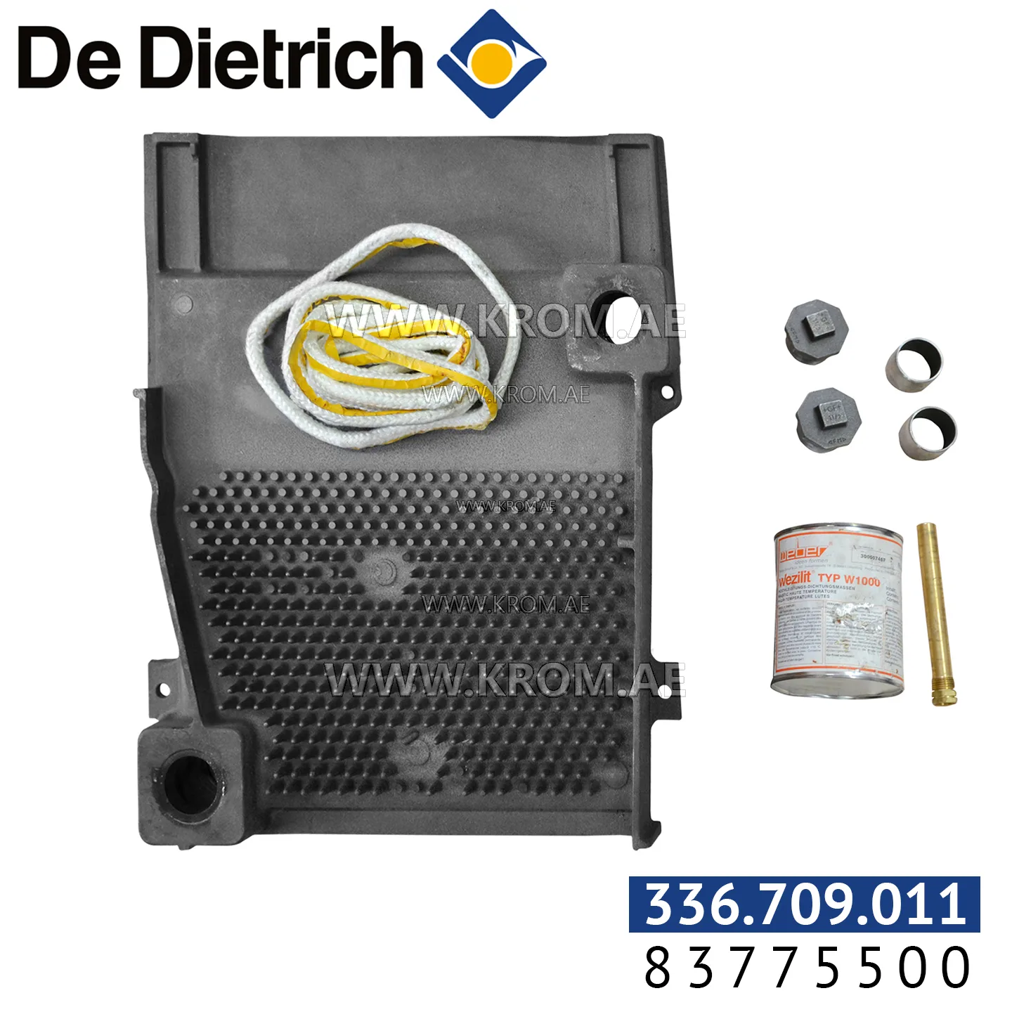 De Dietrich 83775500 DTG 210 right side section