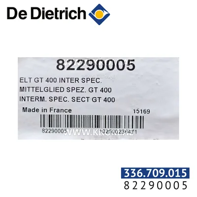 De Dietrich 82290030 complete special section