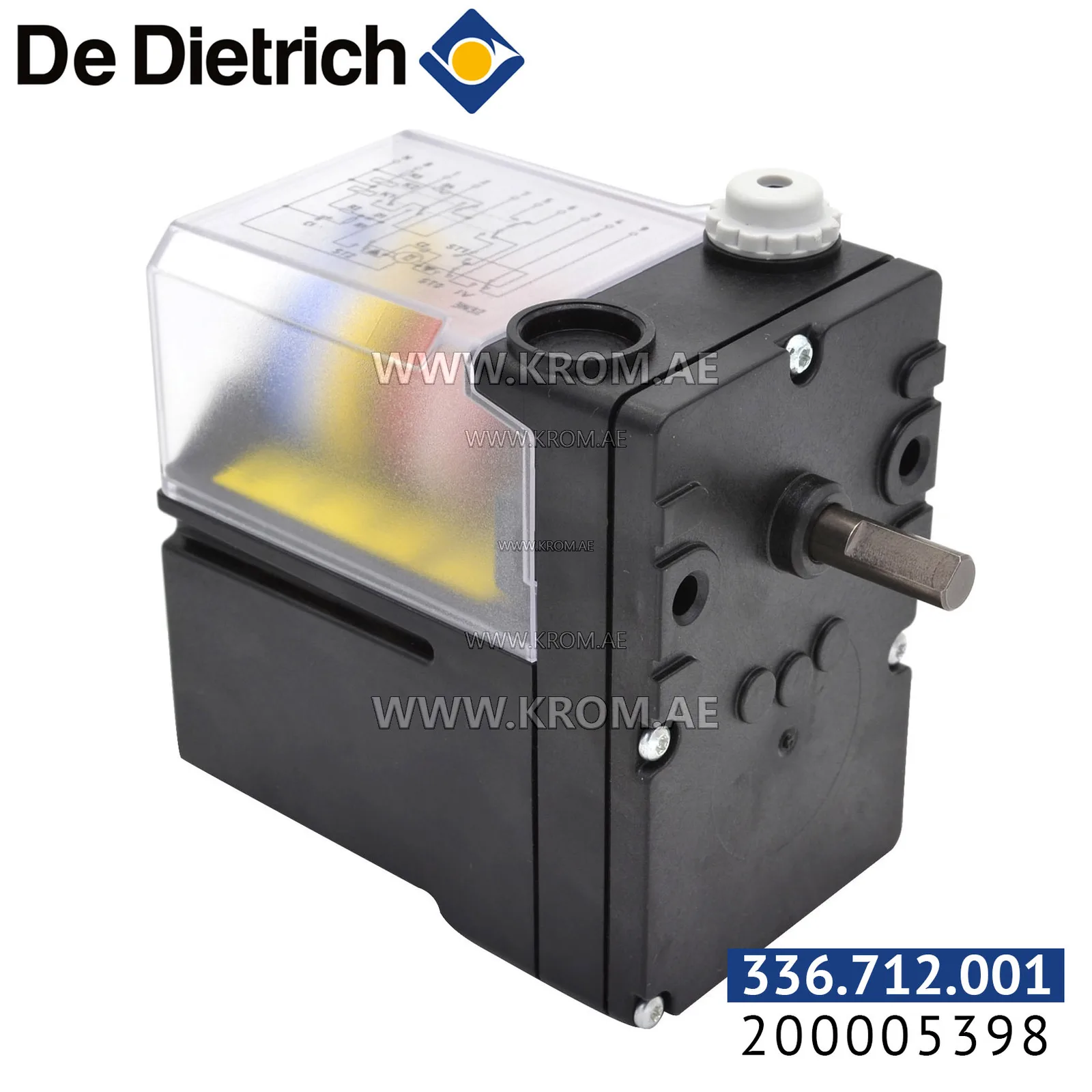 De Dietrich 200005398 servomotor STA 30 B2 37/6 3N32L