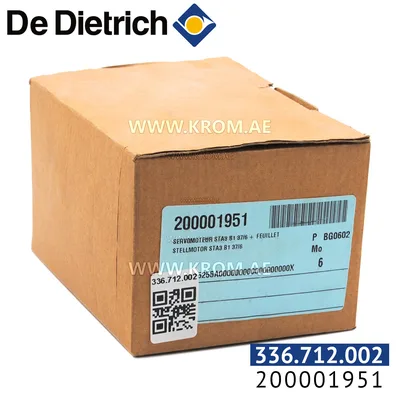 De Dietrich 200001951 servomotor STA3 B1 37/6