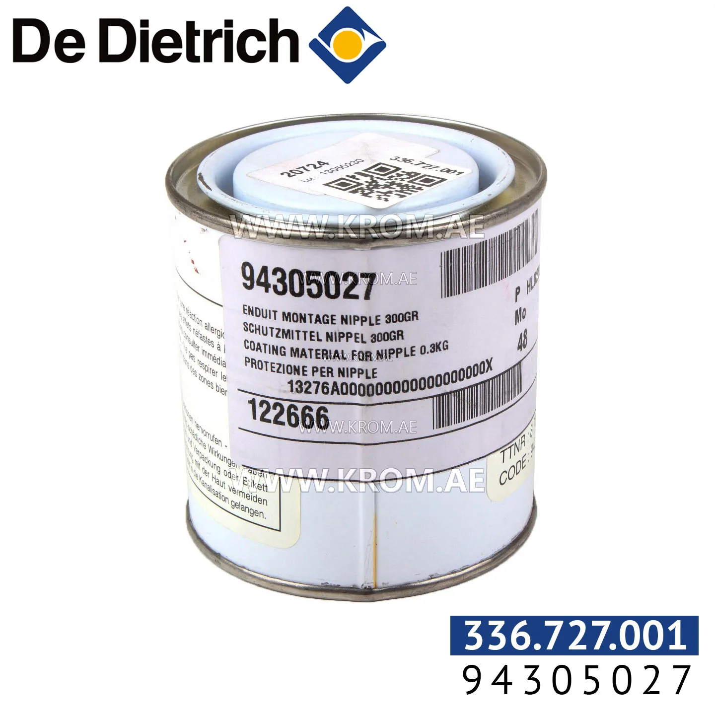 De Dietrich 94305027 Nipple coating 300g