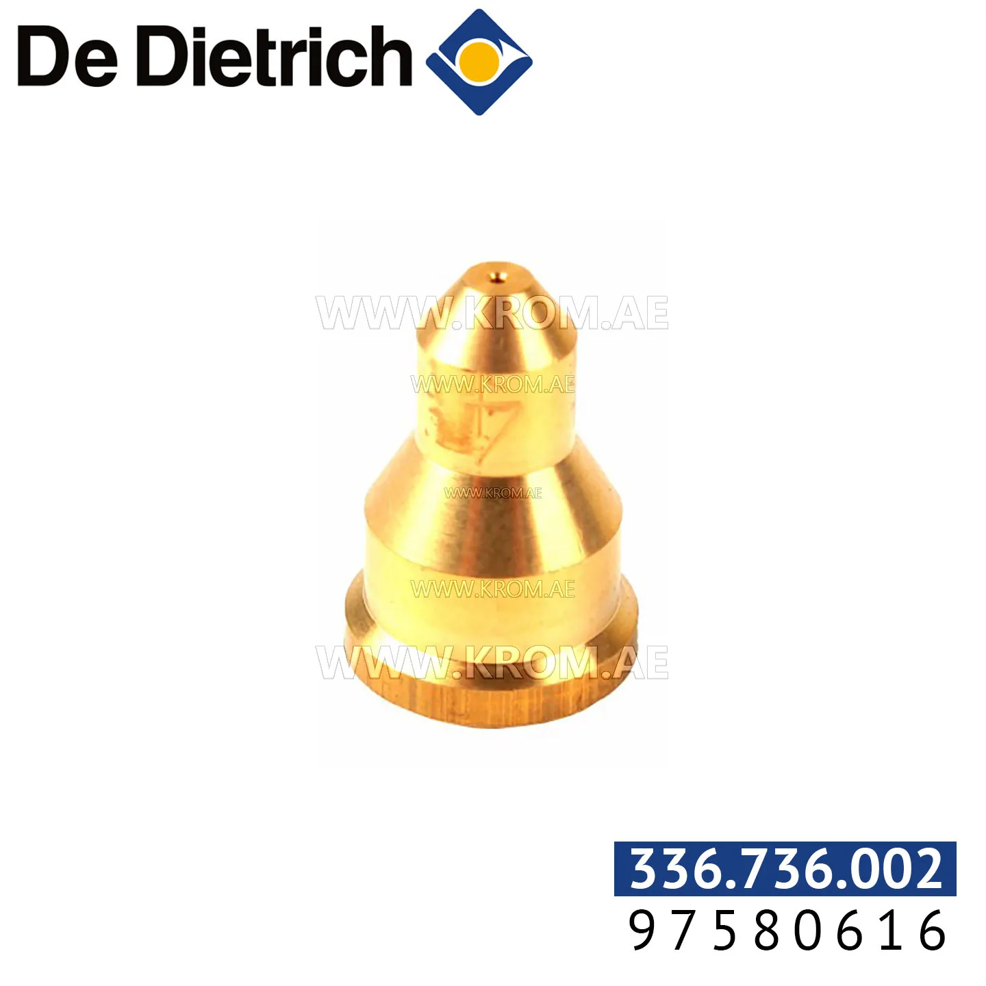 De Dietrich 97580616 pilot burner nozzle FU L0.40
