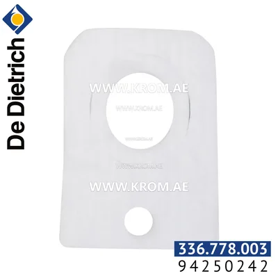 De Dietrich 82275505 burner door insulation, 6 or 8 sections