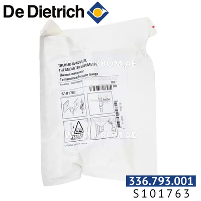 De Dietrich S101763 thermo-pressure gauge