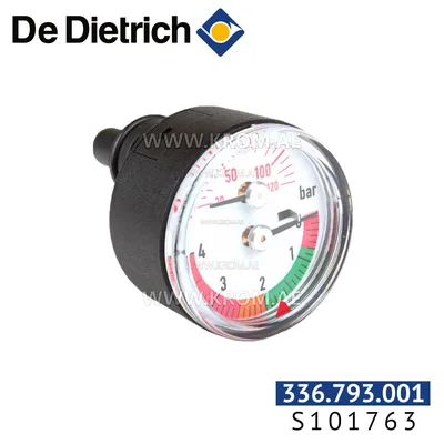 De Dietrich S101763 thermo-pressure gauge